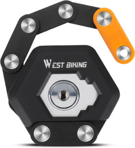 West Biking Folding Bike Lock
